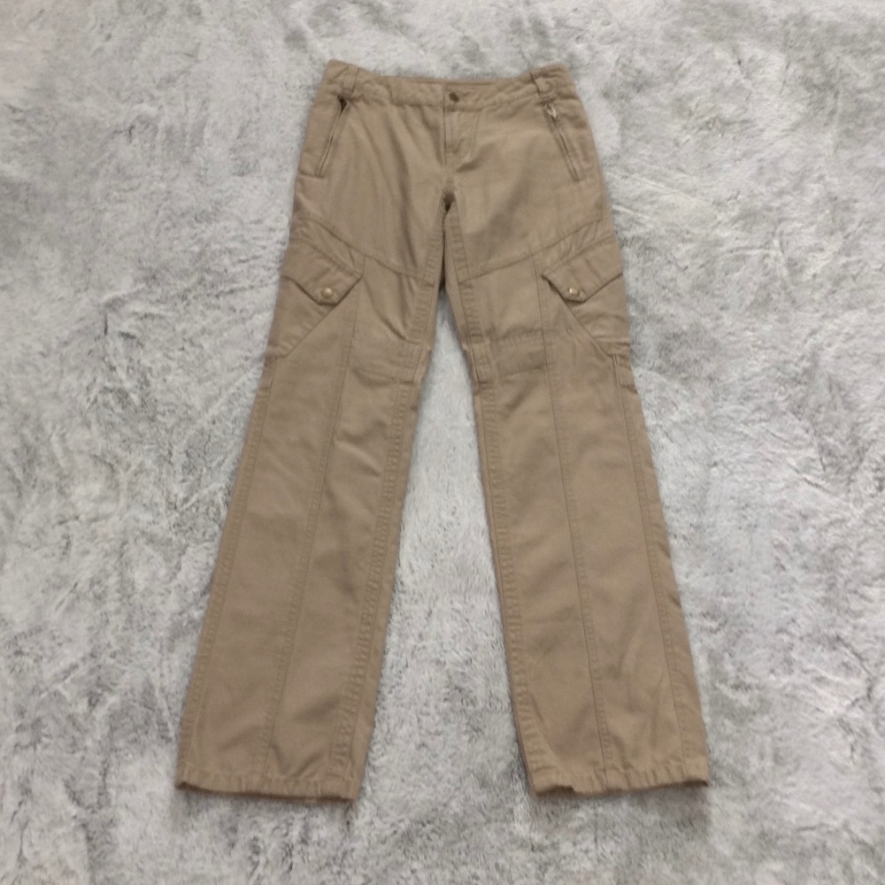 Khaki Tan Cargo Pants with Pockets